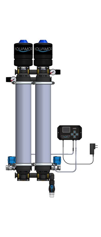 Aquamor UF-4220 20-inch double-membrane ultrafiltration system
